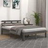 Lova Lovos rėmas, pilkas, 200x200cm, medienos masyvas