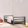 Lova Lovos rėmas, pilkos spalvos, 90x200cm, pušies medienos masyvas