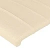 Lova Lovos rėmas su galvūgaliu, kreminės spalvos, 80x200cm, audinys