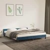 Lova Lovos rėmas be čiužinio tamsiai mėlynas 180x200cm aksomas