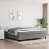 Lova Lovos rėmas be čiužinio, tamsiai pilkas, 200x200cm, audinys