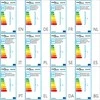 Lubinis šviestuvas Lubų Šviestuvas su Baltais ir Skaidriais Lapeliais, 5 lemputės E14