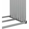 Malkų stovas, antracito, 120x45x140cm, galvanizuotas plienas