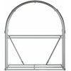 Malkų stovas, rudas, 120x45x140cm, galvanizuotas plienas