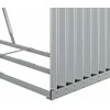 Malkų stovas, sidabrinis, 120x45x140 cm, galvanizuotas plienas