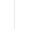 Metalinis galvūgalis, baltos spalvos, 107cm
