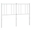 Metalinis galvūgalis, baltos spalvos, 120cm