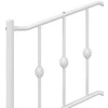 Metalinis galvūgalis, baltos spalvos, 150cm