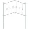 Metalinis galvūgalis, baltos spalvos, 75cm