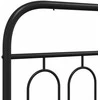 Metalinis pakaitinis galvūgalis, juodos spalvos, 100cm