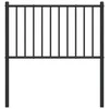 Metalinis galvūgalis, juodos spalvos, 100cm