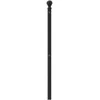 Metalinis galvūgalis, juodos spalvos, 107cm