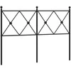 Metalinis galvūgalis, juodos spalvos, 120cm
