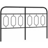Metalinis pakaitinis galvūgalis, juodos spalvos, 150cm