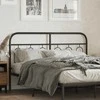 Metalinis pakaitinis galvūgalis, juodos spalvos, 150cm