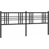 Metalinis pakaitinis galvūgalis, juodos spalvos, 200cm