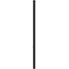 Metalinis galvūgalis, juodos spalvos, 200cm