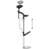 Metalo detektorius 24cm, paieškos gylis, LCD ekranas