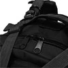 Militaristinio stiliaus kuprinė, 50 l, juoda