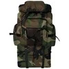 Militaristinio stiliaus kuprinė, kamufliažinė, 100l, XXL