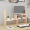 Laikiklis Monitoriaus stovas, (39–72)x17x43cm, pušies medienos masyvas