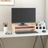Laikiklis Monitoriaus stovas, 50x24x16cm, pušies medienos masyvas