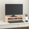 Laikiklis Monitoriaus stovas, 50x27x15cm, pušies medienos masyvas