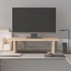Laikiklis Monitoriaus stovas, 50x27x15cm, pušies medienos masyvas
