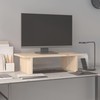 Laikiklis Monitoriaus stovas, 50x27x15cm, pušies medienos masyvas