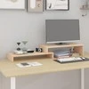 Laikiklis Monitoriaus stovas, (52–101)x22x14cm, pušies medienos masyvas
