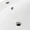Prie sienos montuojamas praustuvas, baltas, 690x520x210mm