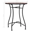 Mozaikinis bistro staliukas, rudos spalvos, 60cm, keramika