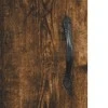 Naktinė spintelė, dūminio ąžuolo, 40x40x50cm, apdirbta mediena