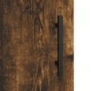 Naktinės spintelės, 2vnt., dūminio ąžuolo, 40x40x50cm, mediena
