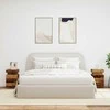 Naktinės spintelės su LED, 2vnt., medienos, 35x39x55cm, mediena