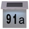 Namo numeris su LED apšvietimu, nerūdijantis plienas