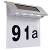 Namo numeris su LED apšvietimu, nerūdijantis plienas