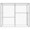Narvas katėms, 3x1,5x2,5m, galvanizuotas plienas