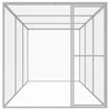 Narvas katėms, 4,5x1,5x1,5m, galvanizuotas plienas