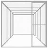 Narvas katėms, 6x1,5x1,5m, galvanizuotas plienas