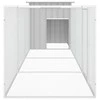 Narvas viščiukams, pilkas, 400x91x100cm, galvanizuotas plienas