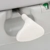 Nešiojamas stovyklavimo tualetas, pilkas/baltas, 22+12l, HDPE