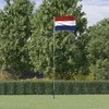 Nyderlandų vėliava su stiebu, aliuminis, 5,55m