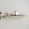 Pakabinama sieninė lentyna, ąžuolo spalvos, 90x23,5x3,8cm, MDF