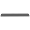 Pakabinama sieninė lentyna, pilka, 120x23,5x3,8cm, MDF, blizgi