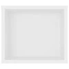 TV staliukas Pakabinama TV spintelė, balta, 100x30x26,5cm, mediena