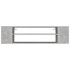 TV staliukas Pakabinama TV spintelė, betono pilka, 100x30x26,5cm, mediena
