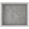 TV staliukas Pakabinama TV spintelė, betono pilka, 100x30x26,5cm, mediena