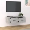 TV staliukas Pakabinama TV spintelė, betono pilka, 80x36x25cm, mediena