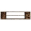 TV staliukas Pakabinama TV spintelė, dūminio ąžuolo, 100x30x26,5cm, mediena